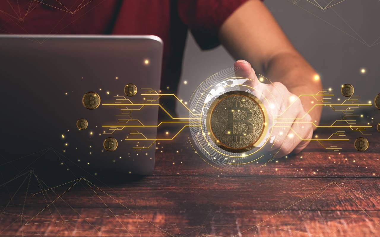 Floating bitcoin